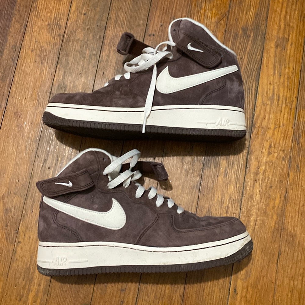 Nike Air Force 1 Mid Chocolate - Size 7